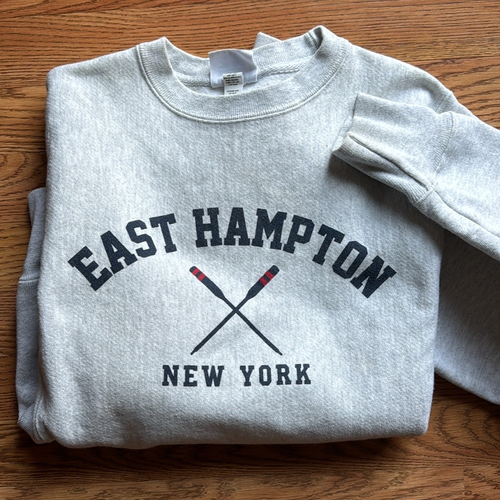 East Hampton Champion Reverse Weave Crewneck Sweatshirt